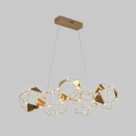 Подвесная люстра Eurosvet 90368/5 медь Uma