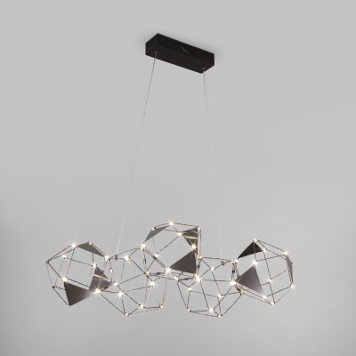 Люстра Eurosvet 90368/5 черный жемчуг Uma