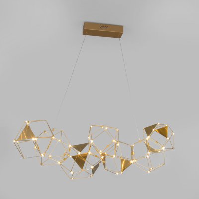 Подвесная люстра Eurosvet 90368/7 медь Uma