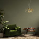 Люстра Eurosvet 90369/5 медь Uma