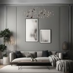 Подвесная люстра Eurosvet 90369/15 черный жемчуг Uma