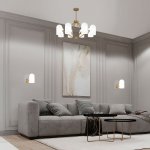 Настенный светильник бра Eurosvet 60157/1 латунь Bambola