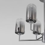 Потолочный светильник Eurosvet 60156/6 хром Pluto