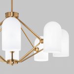 Потолочный светильник Eurosvet 60157/8 латунь Bambola