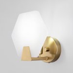 Настенный светильник бра Eurosvet 60158/1 латунь Marble