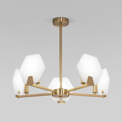 Люстра Eurosvet 60158/5 латунь Marble Люстра Eurosvet 60158/5 латунь Marble