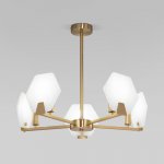 Люстра Eurosvet 60158/5 латунь Marble