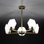 Люстра Eurosvet 60158/5 латунь Marble