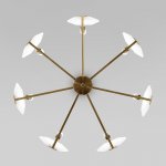 Потолочный светильник Eurosvet 60158/7 латунь Marble