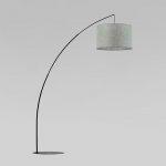 Напольный светильник с тканевым абажуром Eurosvet 5488 Moby Green