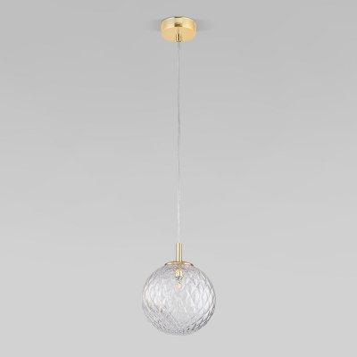 Подвесной светильник со стеклянными плафонами Eurosvet 4609 Cadix Gold