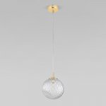 Подвесной светильник со стеклянными плафонами Eurosvet 4609 Cadix Gold