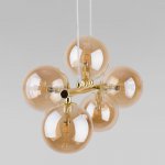 Подвесной светильник со стеклянными плафонами 4549 Estera Gold TK Lighting