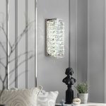 Настенный светильник с хрусталем 40259 LED хром Eurosvet