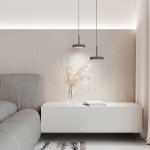 Подвесной светильник Plate / графит 50260 LED Elektrostandard