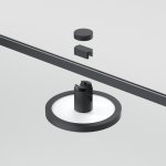 Esthetic Magnetic Трековый светильник 7W 3000K (чёрный) 85124/01 Elektrostandard