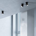 Светильник встраиваемый светодиодный Spot черный 25093/LED Elektrostandard