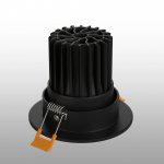 Светильник встраиваемый светодиодный Even черный 25094/LED Elektrostandard