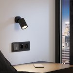 Светильник накладной Niro GU10 черный 25013/01 Elektrostandard