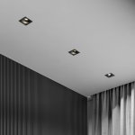 Светильник встраиваемый Tune черный 25015/01 Elektrostandard