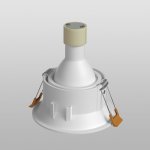 Светильник встраиваемый Punto белый 25016/01 Elektrostandard