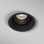 Светильник встраиваемый Punto черный 25016/01 Elektrostandard