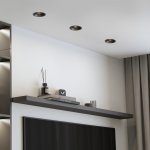 Светильник встраиваемый Punto черный 25016/01 Elektrostandard