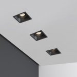 Светильник встраиваемый Punto черный 25017/01 Elektrostandard