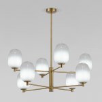 Люстра Eurosvet 60161/8 латунь Loona