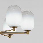 Потолочный светильник Eurosvet 60161/6 латунь Loona