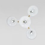 Потолочный светильник Eurosvet 60161/4 латунь Loona