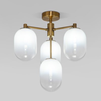 Потолочный светильник Eurosvet 60161/4 латунь Loona