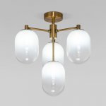 Потолочный светильник Eurosvet 60161/4 латунь Loona