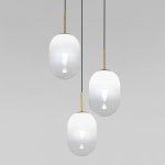 Люстра Eurosvet 60161/3 латунь Loona