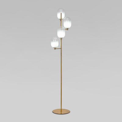 Торшер напольный Eurosvet 01161/4 латунь Loona