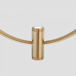 Подвесная люстра Eurosvet 50257/1 LED латунь Layla