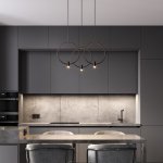 Подвесная люстра Eurosvet 50257/3 LED черный Layla