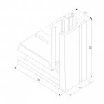 Mini Magnetic Коннектор угловой для накладного шинопровода (черный) 85179/00 Elektrostandard