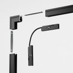 Mini Magnetic Коннектор угловой внутренний для накладного шинопровода (черный) 85180/00 Elektrostandard