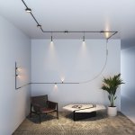 Mini Magnetic Трековый светильник 9W 3000K (черный) 85159/01 Elektrostandard