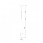Mini Magnetic Трековый светильник 3W 3000K (черный/латунь) 85165/01 Elektrostandard