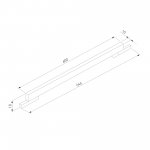 Mini Magnetic Трековый светильник 22W 3000K (черный) 85167/01 Elektrostandard