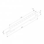 Mini Magnetic Трековый светильник 10W 3000K (черный) 85168/01 85168/01 Elektrostandard
