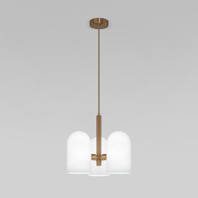 Подвесная люстра Eurosvet 50357/3 латунь Bambola Подвесная люстра Eurosvet 50357/3 латунь Bambola