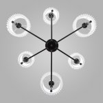 Люстра Eurosvet 60162/6 черный Notturno