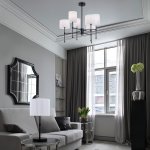 Люстра Eurosvet 60162/6 черный Notturno