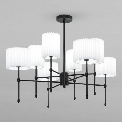 Потолочный светильник Eurosvet 60162/8 черный Notturno