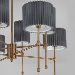 Потолочный светильник Eurosvet 60162/8 латунь Notturno