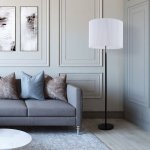 Торшер напольный Eurosvet 01163/1 черный Notturno