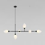 Люстра Eurosvet 30188/6 черный Sinki